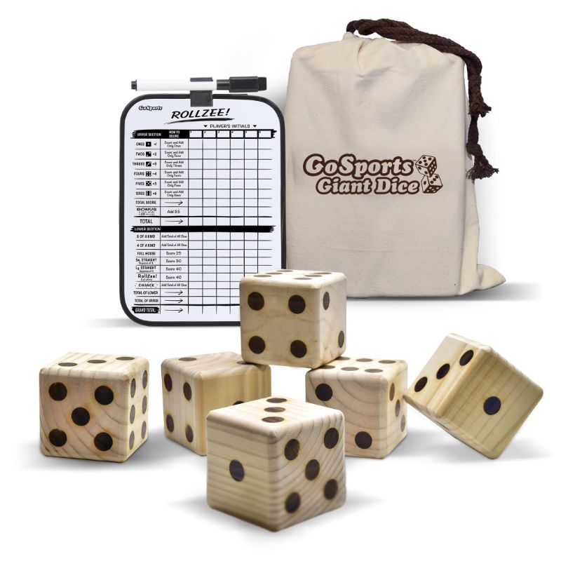 Photo 1 of Gosports Giant Wooden Dice Game
