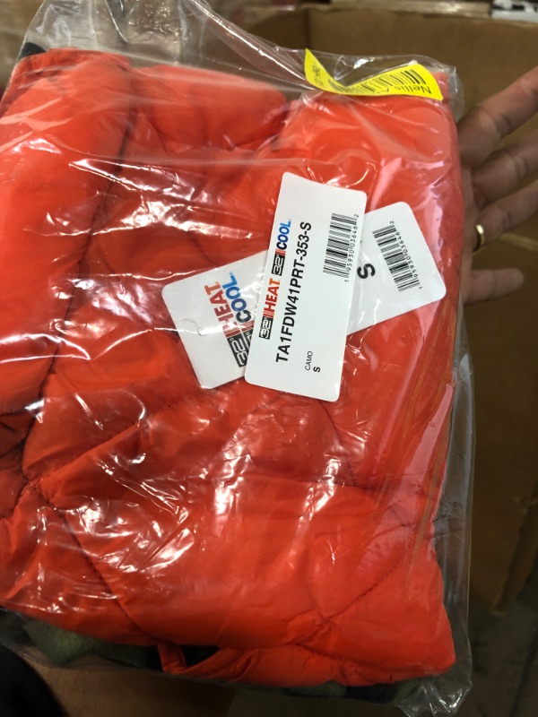 Photo 1 of 32 Degrees 2 Pack Winter Dog Coat |  Camo/Carrot, Small