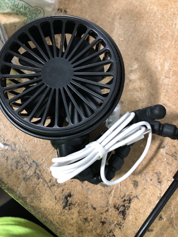 Photo 1 of GUSGU Mini Stroller Fan Clip-on for Baby