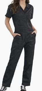 Photo 1 of Dickies Women's Short Sleeve Flex Coverall Black Large 