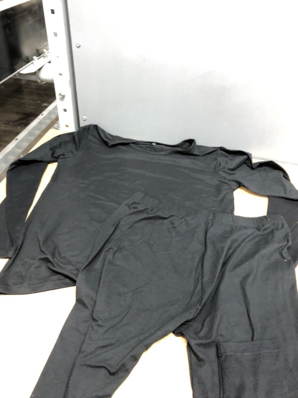 Photo 1 of Bundle of 2
Large Long Sleeve Top and Pants, 2XL Black Dress Pants  