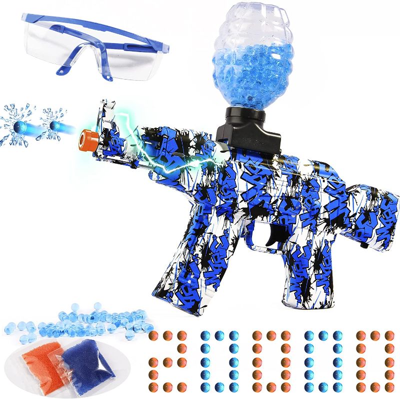 Photo 1 of CAISSA Electric with Gel Ball Blaster, AKM-47 Splatter Ball Blaster Automatic