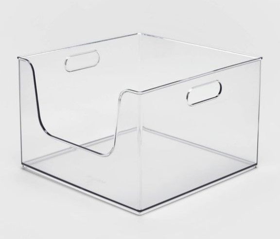 Photo 1 of 12" x 12" x 8" All Purpose Open Front Storage Bin - Brightroom™