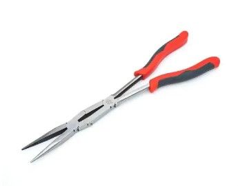 Photo 1 of Crescent 13 in. x 2 Long Nose Pliers with Dual Material Handle