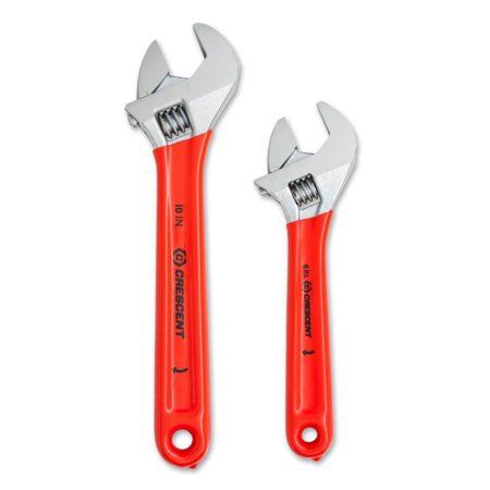 Photo 1 of Crescent 6 in. and 10 in. Adjustable Wrench Set