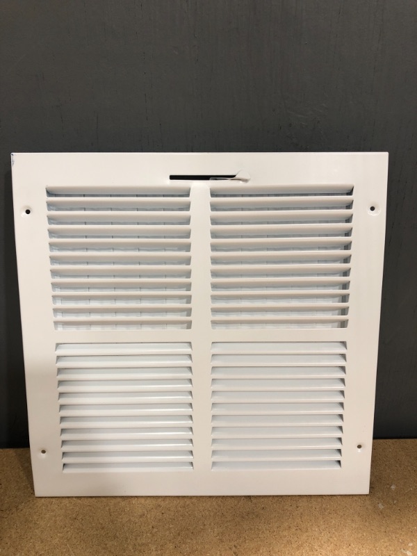 Photo 1 of 14" x 14" Wall Air Grill White