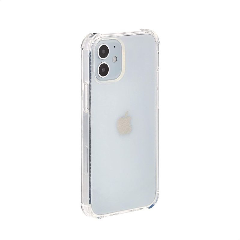 Photo 1 of Amazon Basics Shockproof and Protective iPhone Case for iPhone 12 mini - Crystal Clear
2 PACK