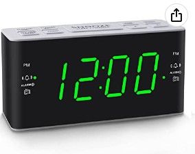 Photo 1 of Digital Alarm Clock Radio for Bedroom with AM / FM Radio