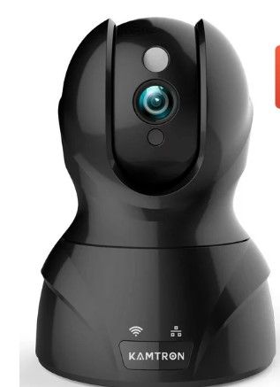 Photo 1 of Kamtron Wireless Home Security Camera Black 