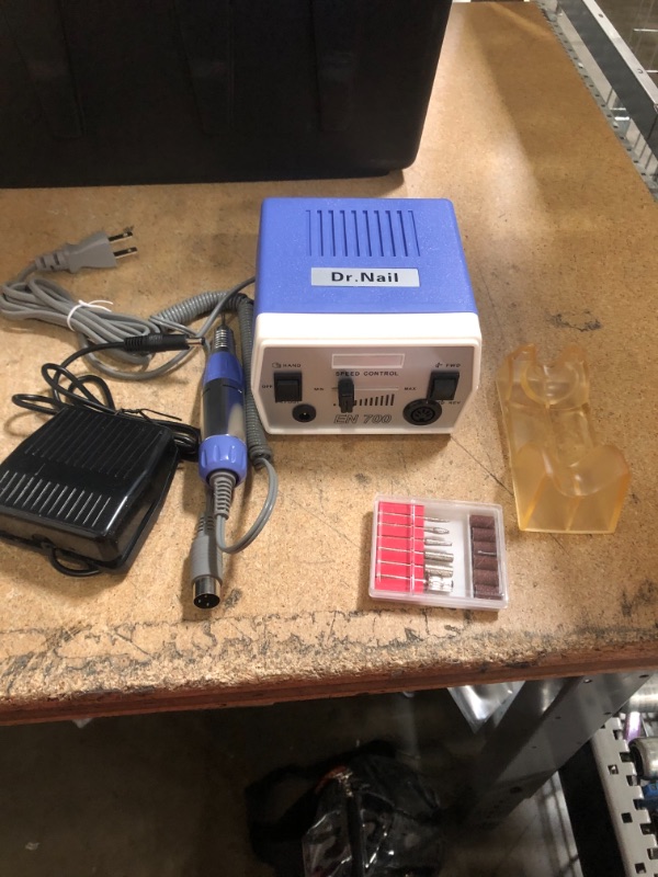Photo 1 of Dr.nail Nail Drill Professional 30000RPM High Speed Electric Nail Machine 