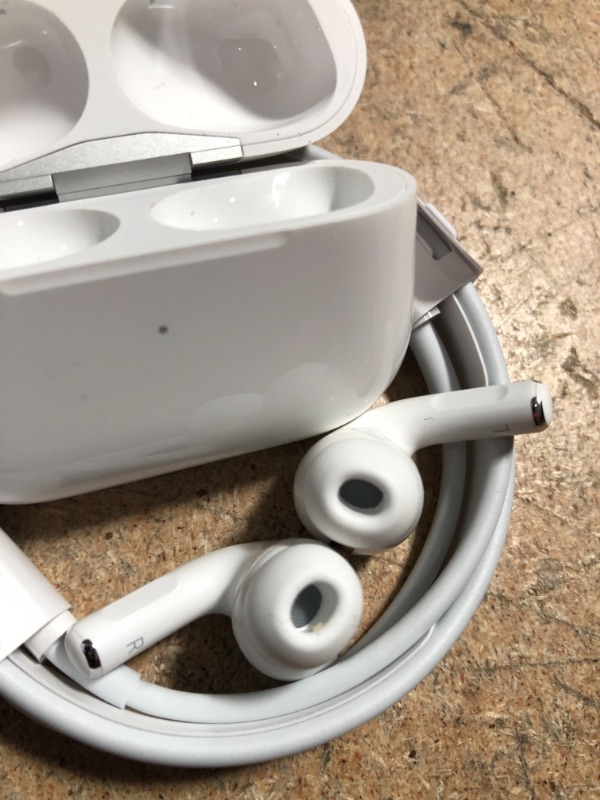 Photo 6 of Apple AirPods Pro Wireless Earbuds with MagSafe Charging Case.