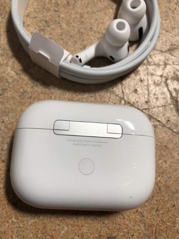 Photo 4 of Apple AirPods Pro Wireless Earbuds with MagSafe Charging Case.