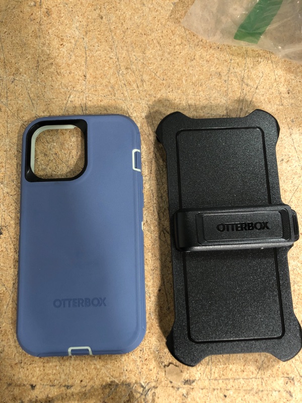 Photo 2 of OTTERBOX DEFENDER SERIES SCREENLESS EDITION Case for iPhone 13 Pro Max & iPhone 12 Pro Max - FORT BLUE