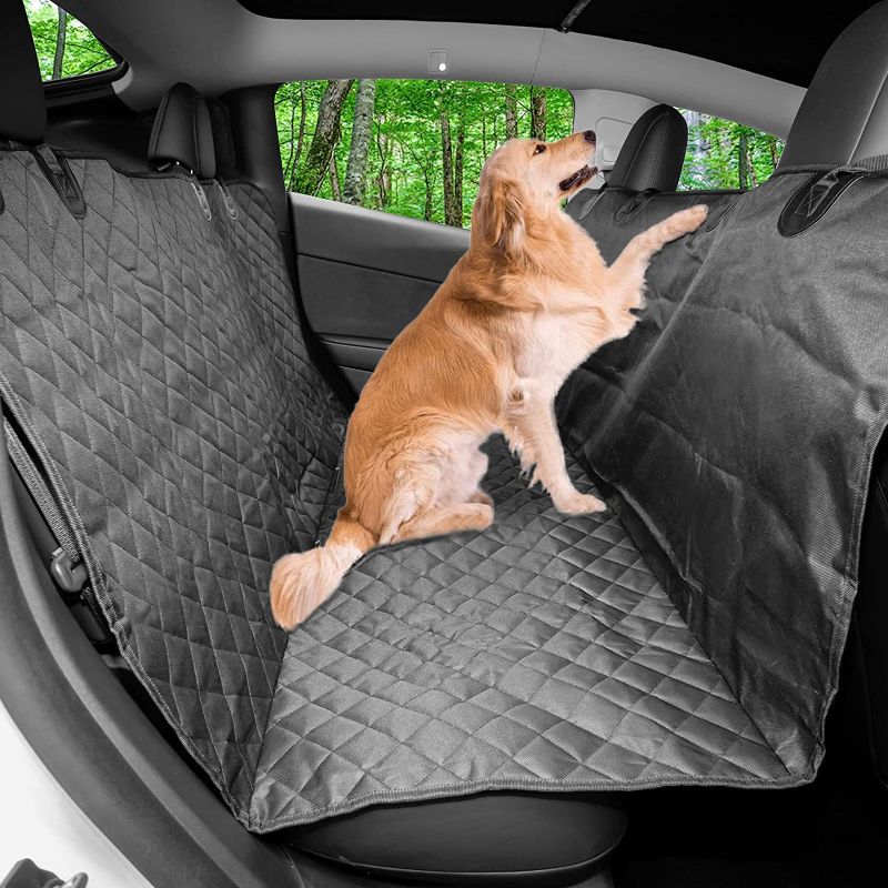 Photo 2 of BASENOR Tesla Model 3 Model Y Rear Seat Pet Cover