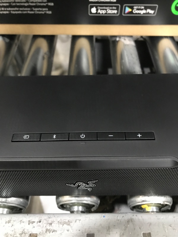 Photo 1 of Razer Leviathan V2: Multi-Driver PC Gaming Soundbar with Subwoofer - THX Spatial Audio - Compact Design - Chroma RGB - Bluetooth 5.2 - for PC, Desktop/Laptop, Smartphones, Tablets & Nintendo Switch