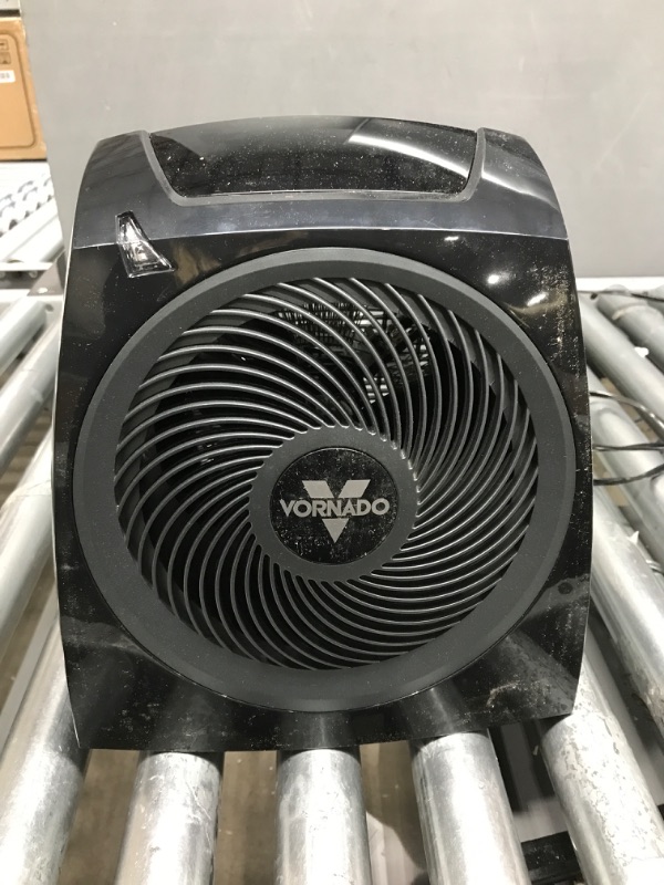 Photo 1 of *Tested/Missing Remote* Vornado TAVH10 Electric Space Heater with Adjustable Thermostat, Auto Climate Control, 2 Heat Settings, 12-Hour Timer, Advanced Safety Features, Black
