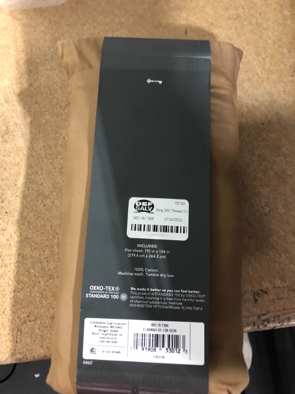 Photo 1 of 300 Thread Count Ultra Soft Flat Sheet - Threshold™

