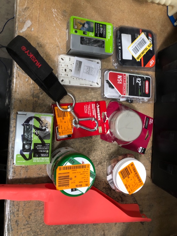 Photo 1 of Assorted Home Depot Home Improvement/Tool Items, 10 pack 
