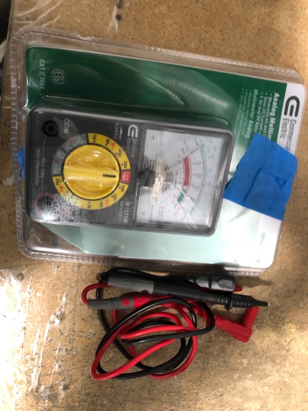 Photo 2 of Commercial Electric
Analogue Multimeter