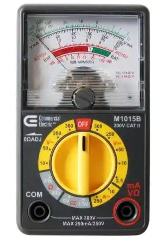 Photo 1 of Commercial Electric
Analogue Multimeter