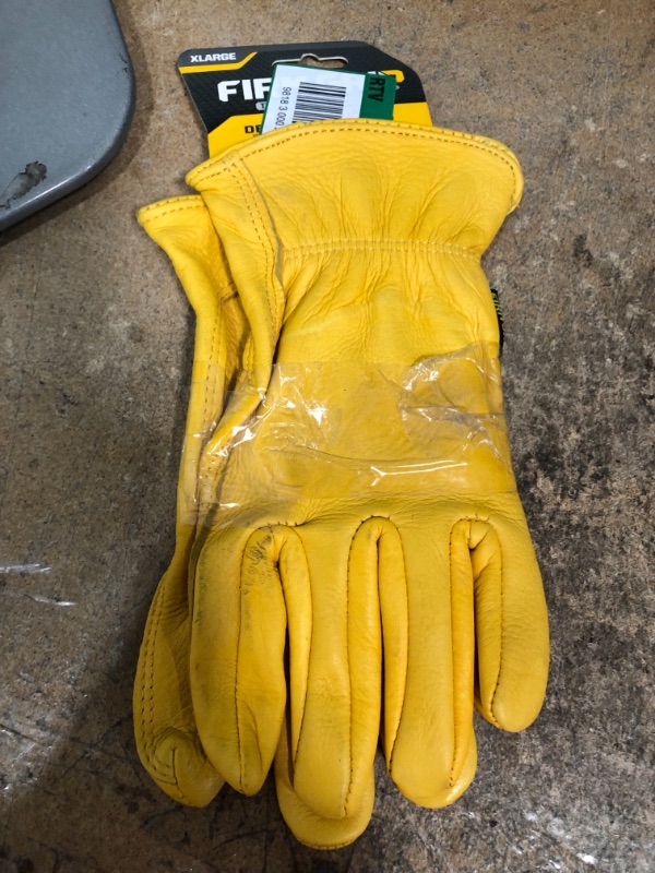 Photo 3 of X-Large Full Grain Deer Skin Gloves