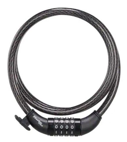 Photo 1 of (X2) Bike Lock Cable with Combination, Resettable 