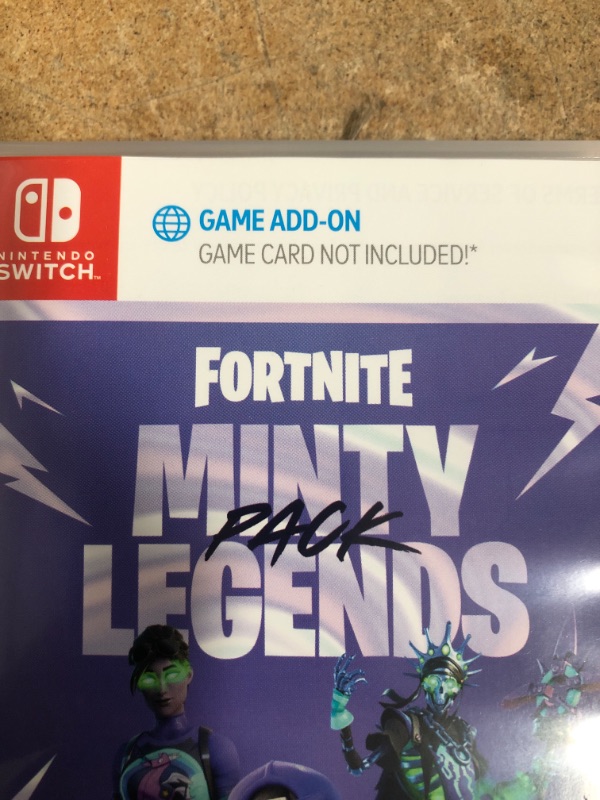 Photo 4 of Fortnite Minty Legends Pack - Nintendo Switch

