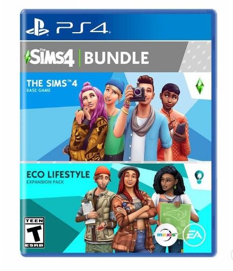 Photo 1 of Sims 4 + Eco lifestyle Expansion Pack - PlayStation 4

