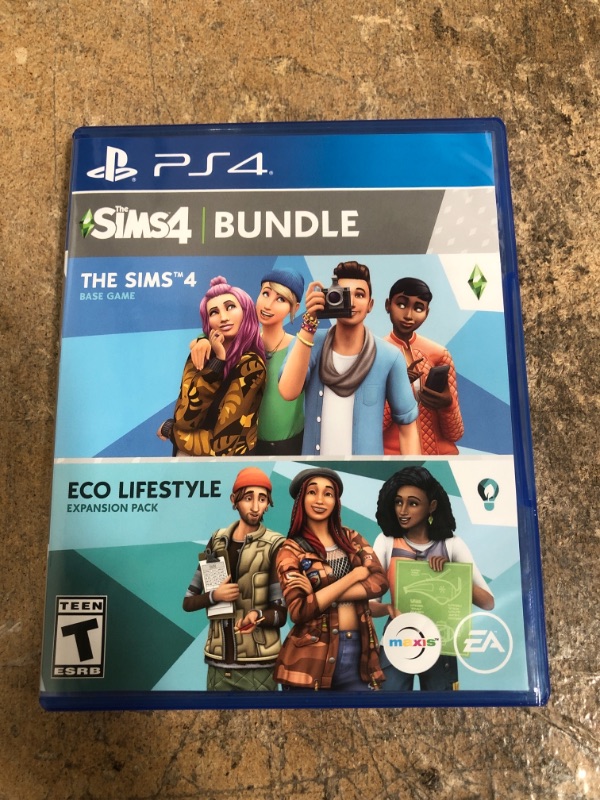 Photo 2 of Sims 4 + Eco lifestyle Expansion Pack - PlayStation 4

