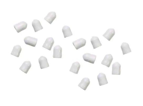 Photo 1 of 11 PACK - ClosetMaid
1/4 in. White Shelf End Caps for Ventilated Wire Shelving (20-Pack)