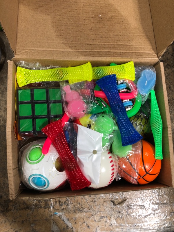 Photo 2 of 32 Pack Sensory Fidget Toys Set, Stress Relief Kits for Kids Adults, Gifts for Birthday Party Favors, Christmas Stocking Stuffers, School Classroom Rewards, Carnival Prizes, Pinata Goodie Bag Fillers