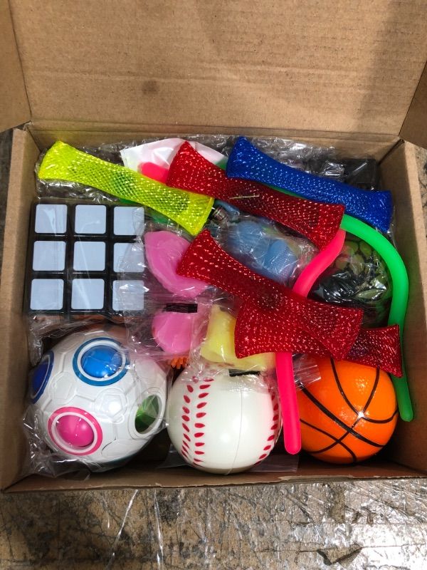 Photo 2 of 32 Pack Sensory Fidget Toys Set, Stress Relief Kits for Kids Adults, Gifts for Birthday Party Favors, Christmas Stocking Stuffers, School Classroom Rewards, Carnival Prizes, Pinata Goodie Bag Fillers