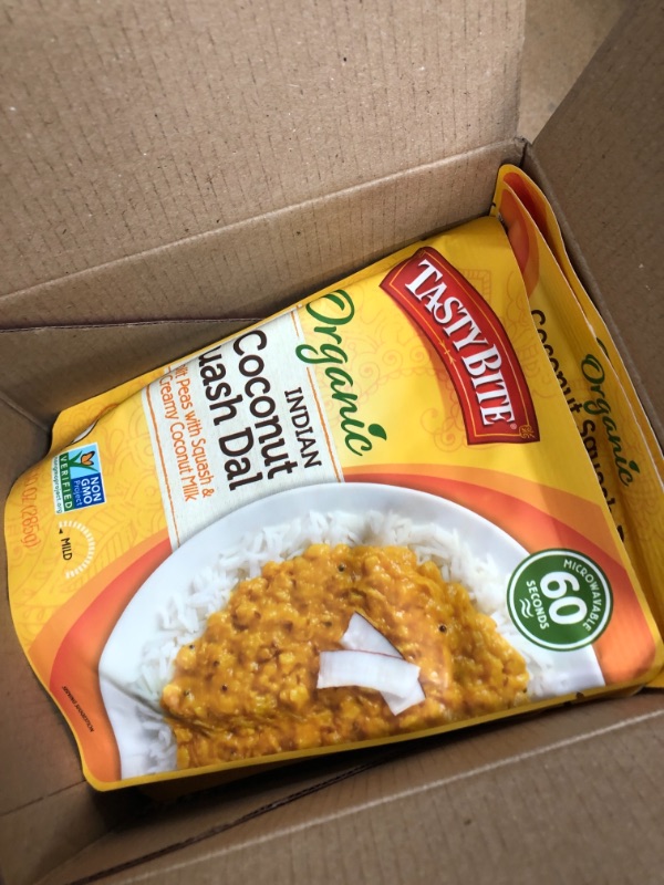 Photo 3 of ***Exp 09/30/2022*** TASTYBITE Coconut Squash Dal, 10 OZ, 6 count