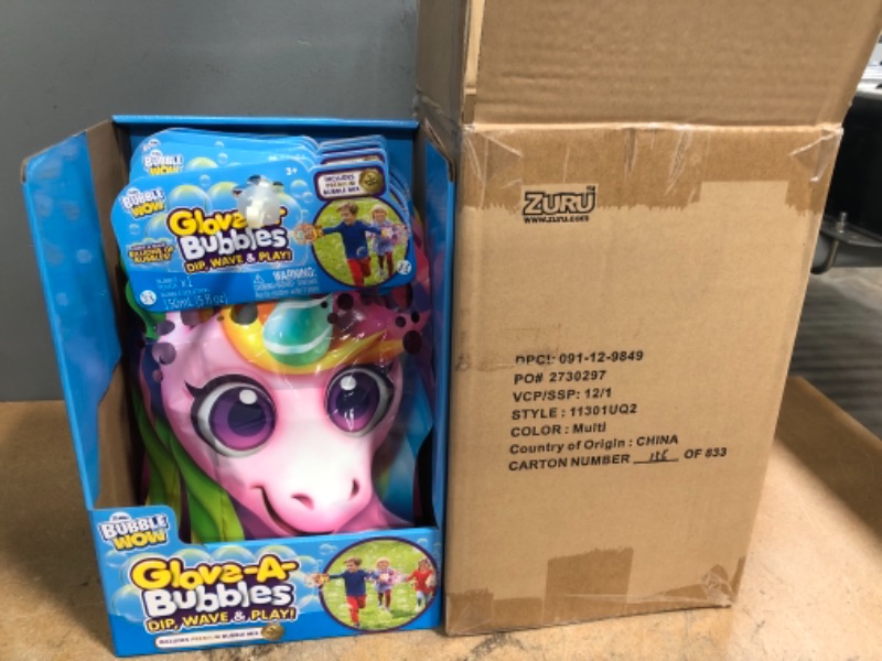 Photo 1 of 12 Pack of Zuru Bubble WOW Glove a Bubble