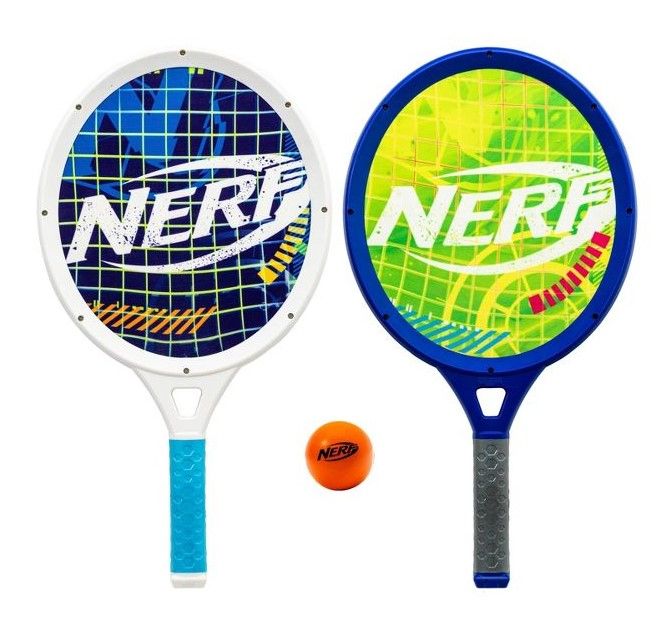 Photo 1 of ***2 Pack*** Franklin Sports Nerf Tennis Set, 4 counts