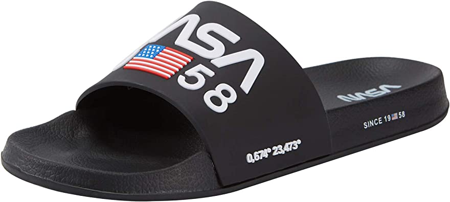 Photo 1 of ***Color: Black, Size: 6*** NASA Slides Sandal for Men