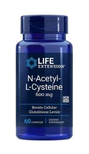 Photo 1 of ***EXP: 10/22*** 3 Pack of Life Extension - N-Acetyl Cysteine 600 Mg. - 60 Capsules