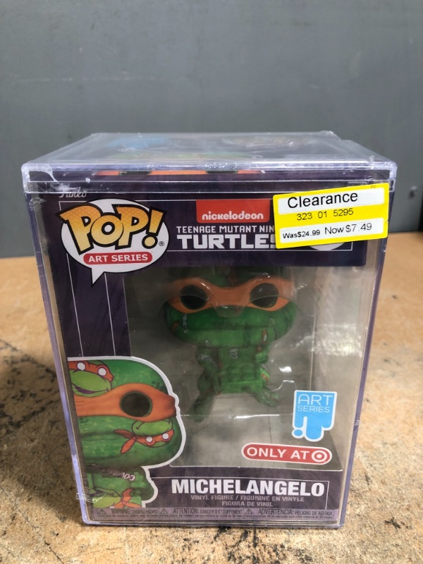 Photo 2 of Funko POP! Artist Series: Teenage Mutant Ninja Turtles - Michelangelo (Target Exclusive)