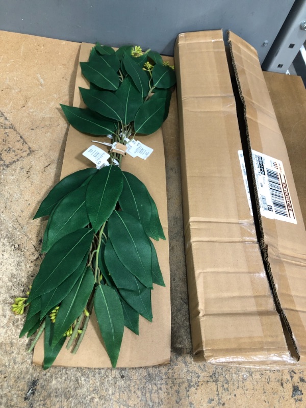 Photo 2 of ***7 Pack*** 22" Faux Long Leaf Eucalyptus Plant Stem - Hearth & Hand™ with Magnolia