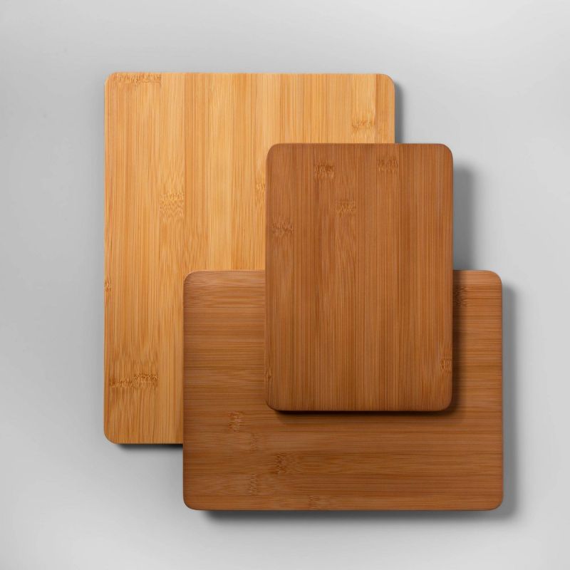 Photo 1 of 3pc Bamboo Cutting Board Set - Made by Design™