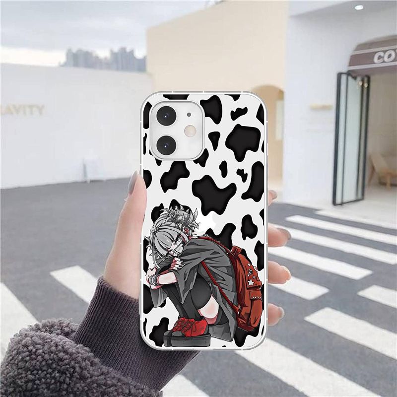 Photo 1 of Leopard Print Clear Cute iPhone 11 case for Women Girls, Sexy Teens Girls Phone Case with Design for Men Boys, Shockproof TPU Bumper with Protective iPhone 11 Cute Clear case (Leopard Girl)