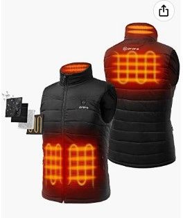 Photo 1 of ORORO Men's Lightweight Heated Vest with Battery Pack, L