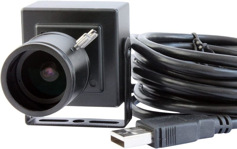 Photo 1 of ELP 2.8-12mm Lens Varifocal Mini Box USB Camera 1.3megapixel for Linux Android Windows System