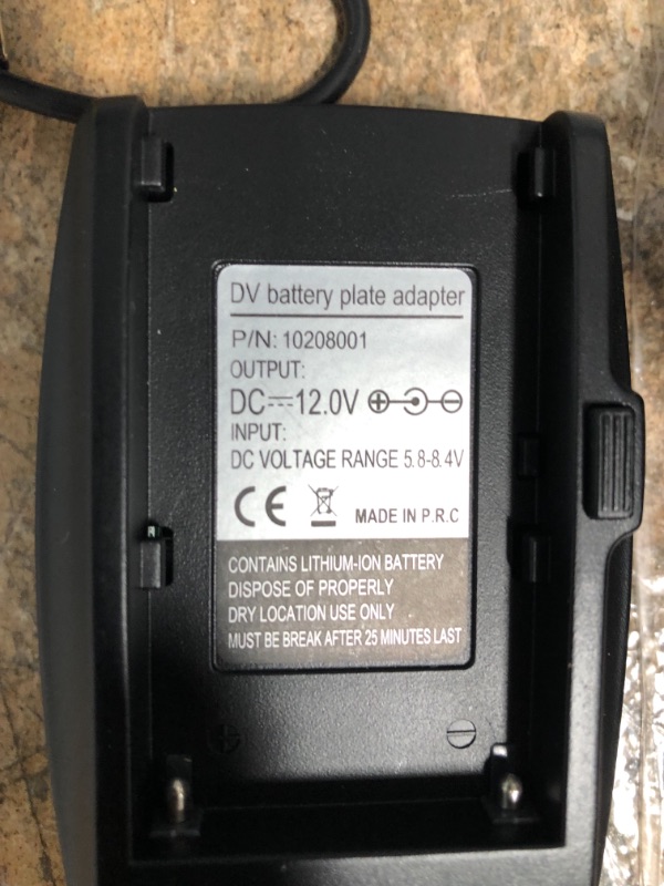 Photo 5 of SmallRig DV Battery Plate Adapter for BMPCC/BMCC/BMPC - 1765