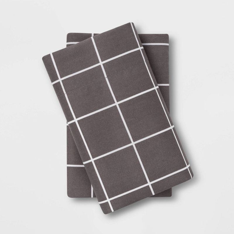 Photo 1 of ***4 Pack*** Microfiber Printed Pattern Pillowcase Set - Room Essentials™