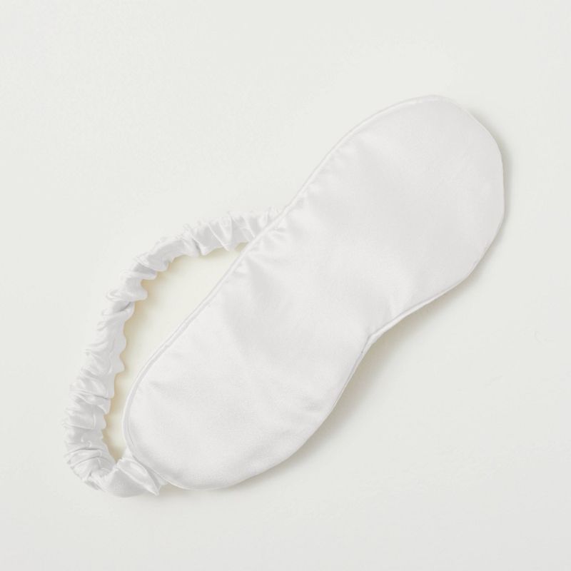 Photo 1 of Solid Silk Eye Mask - Casaluna™
