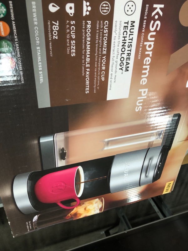 Photo 1 of Keurig K-Supreme Plus Single Serve Coffee Maker

