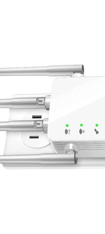 Photo 1 of  WiFi Extender Signal Booster for Home - WiFi Booster Signal Amplifier up to 8000sq.ft and 35 Devices - Wireless Internet Repeater with Ethernet Port
