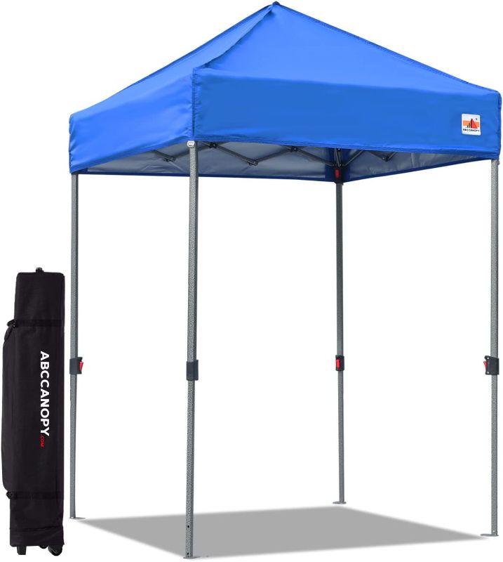 Photo 1 of ABCCANOPY Durable Easy Pop up Canopy Tent 5x5, Royal Blue
