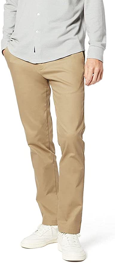 Photo 1 of Dockers Men's Slim Fit Signature Khaki Lux Cotton Stretch Pants - 32W 30L
